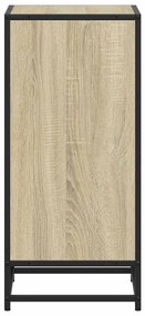 vidaXL Ντουλάπι βιβλίων Sonoma Oak 40x35x76 cm Κατασκευασμένο ξύλο