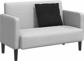 vidaXL Μαξιλάρι Πλάτης Μαύρο 60 x 19 x 50 εκ ύφασμα