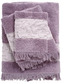 Πετσέτες Daily 0744 (Σετ 3τμχ) Lilac Das Home Σετ Πετσέτες 70x140cm 100% Cotton