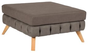 Artekko Σκαμπώ NIL 90x90x47 ύφασμα VENA 06 και ξύλινα πόδια