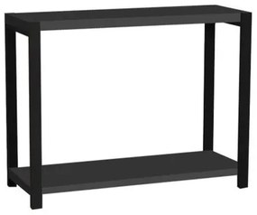 Pakoworld Ραφιέρα Lerf 45x17x35εκ Ανθρακί-Μαύρο 321-000036