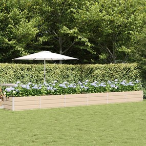 vidaXL Γλάστρα Ελεφαντόδοντο 600 x 80 x 45 cm Ατσάλι