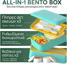Δοχείο Φαγητού Original Bento Box Umami - Τυρκουάζ