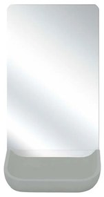 Καθρέπτης Για Μακιγιάζ Tray 12x17,3cm Platinum Kleine Wolke Glass,Polyresin