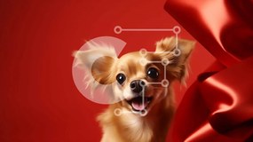 Intra Συλλεκτικό Ξύλινο Παζλ Plywood 4mm - Happy Dog με ανοιχτή συσκευασία δώρου Σε Ξύλινο Κουτί - Διαστάσεις: 10x10 cm – 25 κομμάτια