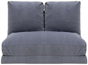Πουφ Διθέσιο Αναδιπλούμενο Taida 859FTN1270 120x68x62cm Grey