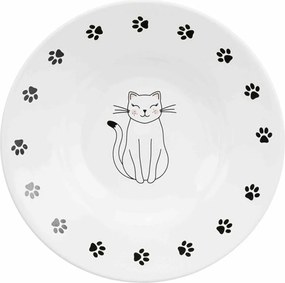 Τροφοδότης γατών Trixie Λευκό 15 cm