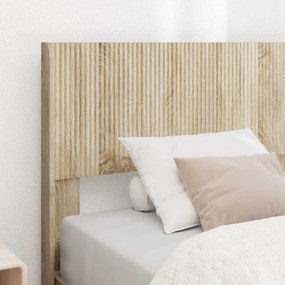 vidaXL Καλάθι με αποθήκη και κεφαλάρι Sonoma Δρυς 90 x 190 cm