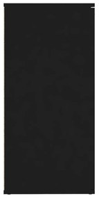 Μπουφές Μαύρος 160 x 36 x 75 εκ. από Μοριοσανίδα - Μαύρο