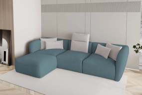 Γωνιακός καναπές Canada Mini-Galazio-Αριστερή