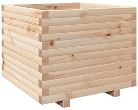 vidaXL Ζαρντινιέρα Κήπου 60x60x49,5 εκ από Μασίφ Ξύλο Πεύκου
