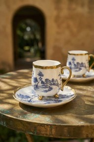 Stewehome Σετ πορσελάνινων φλιτζανιών καφέ για 6 άτομα Πολύχρωμο