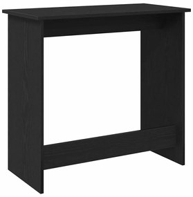 vidaXL Γραφείο Μαύρο 80 x 40 x 75 εκ. από Μοριοσανίδα