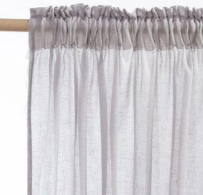 Κουρτίνα (140x270) Με Τρέσα Nef-Nef Homeware Dione Γκρι
