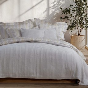 Κουβέρτα Morelo Grey Nef-Nef Homeware Υπέρδιπλo 230x250cm 100% Βαμβάκι