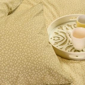 Σεντόνια Διπλά (Σετ) Melinen Ultra Line Samuele Olive/Beige