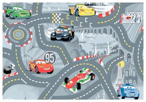 Παιδικό χαλί C7678.04 Σειρά KIDDER Γκρί με Κρόσια 80x150 εκ. 80x150x1 εκ.