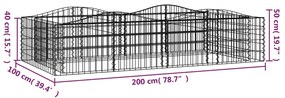 ΣΥΡΜΑΤΟΚΙΒΩΤΙΟ ΤΟΞΩΤΟ 200X100X50 ΕΚ. ΑΠΟ ΓΑΛΒΑΝΙΣΜΕΝΟ ΣΙΔΕΡΟ 153550