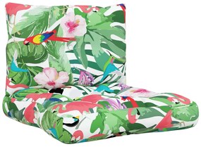 vidaXL Μαξιλάρια Παλέτας 2 τεμ. Πολύχρωμα από Ύφασμα Oxford