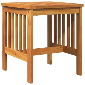 vidaXL Κηπουρική Πλευρικό Τραπέζι Καφέ 45x45x50 εκ. Μασίφ ξύλο ακακίας