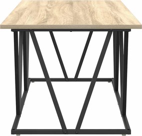 vidaXL Τραπεζάκι σαλονιού Δρύς Sonoma 100 x 50 x 40 cm