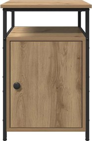 vidaXL Κομοδίνο artisan δρυς Επεξεργασμένο ξύλο