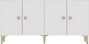 Console Simple 150 - White, Gold White
Gold