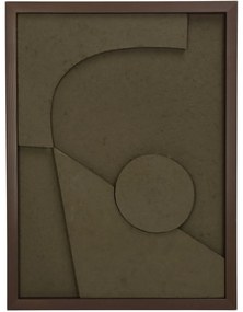 Διακοσμητικό Τοίχου  Πράσινο Χαρτί 30x3x40cm
