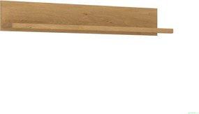 Κρεμαστό Ράφι Pavi Βελανιδιά 120x23.6x20cm