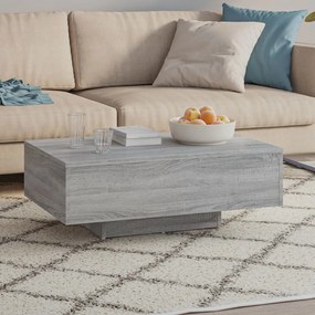 vidaXL Τραπεζάκι Σαλονιού Γκρι Sonoma 85x55x31 εκ. Επεξεργασμένο Ξύλο