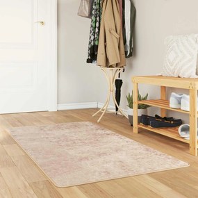 vidaXL Χαλί Runner MARSA Μπεζ 80 x 200 cm Πολυέστερ και PVC
