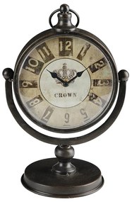 Artekko Artekko Clock Ρολόι Επιτραπέζιο Μέταλλο/Πλαστικό Μαύρο (19.1x13.3x29.2)cm 31571