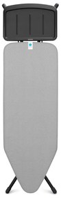 Brabantia 1003372 Σιδερώστρα για Σίδερο Ατμού Σπαστή 124x45cm Metallised