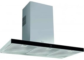 Teka DLH 985 T Perfecta 4 Ecopower Inox/Μαύρο Κρύσταλλο Απορροφητήρας Καμινάδα Τοίχου 90 cm Εγγύηση 2+1 Χρόνια