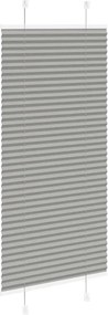 vidaXL Πλισέ περσίδα Ανθρακί 55x150 cm Πλάτος υφάσματος 54,4 cm