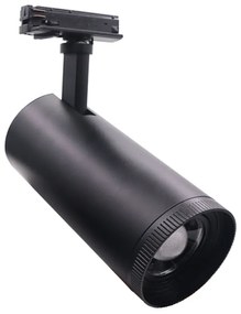 Σποτ Ράγας Aimy AIMY3040B2N 30W 4000K 1-PH 25-50° 3500Lm 230V Ra80 Black Aca Αλουμίνιο,PC
