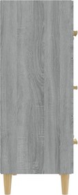 vidaXL Ντουλάπι Γκρι Sonoma 70 x 34 x 90 εκ. από Επεξεργασμένο Ξύλο