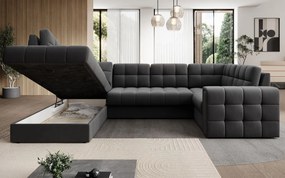 Γωνιακός καναπές Bale U-Anthraki-Αριστερή