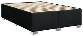 ΚΡΕΒΑΤΙ BOXSPRING ΜΕ ΣΤΡΩΜΑ ΜΑΥΡΟ 140X200 ΕΚ. ΥΦΑΣΜΑΤΙΝΟ 3292820