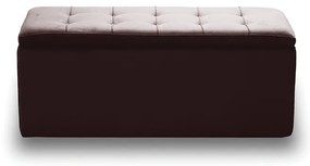 LIDO ΣΚΑΜΠΟ VELVET BROWN ΜΕ ΑΠΟΘ. ΧΩΡΟ 101X41X42εκ. 101X41X42εκ.