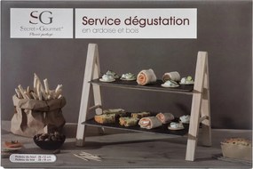 Ορντεβιέρα Διώροφη - Πλατώ S-D Serving Tray 160505