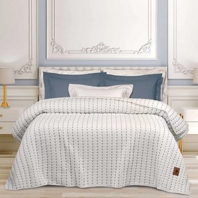 Κουβερλί Υπέρδιπλο (230x250) Greenwich Polo Club Essential 3464 Ivory