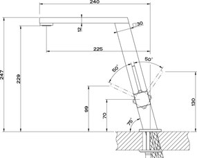 Foster Master 8493000 Chrome - Μπαταρία Κουζίνας