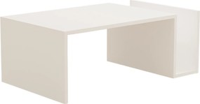 Τραπεζάκι Σαλονιού Λευκό FRUFEAR 86.8x50x32.4