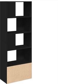 vidaXL Βιβλιοθήκη Μαύρη 70x36x189 εκ. από Επεξεργασμένο Ξύλο