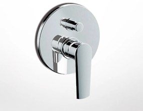 Eurorama Klint Chrome Μίκτης Εντοιχισμού 2 Εξόδων με Εκτροπέα 142030-100
