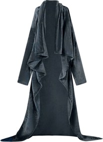 vidaXL Φούτερ-κουβέρτα Σκούρο μπλε F Φανέλα