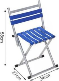 Αναδιπλώμενη καρέκλα 58x27x34 SDS-21353