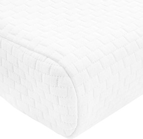 vidaXL Μαξιλάρι Ύπνου Μονόχρωμο Λευκό 60 x 37 x 12,5 εκ Αφρός Μνήμης