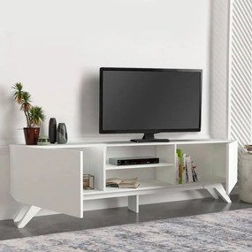 Έπιπλο τηλεόρασης Jarvis λευκό 180x31x58εκ